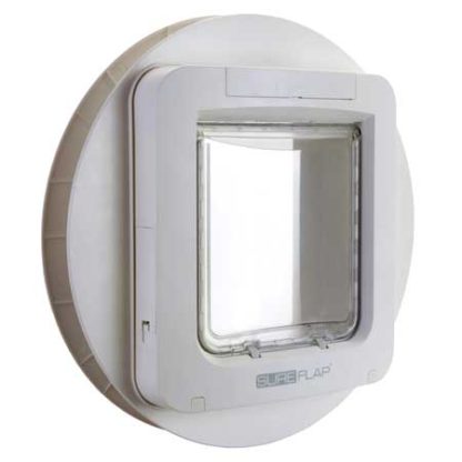 SureFlap large microchip pet door (white) for glass
